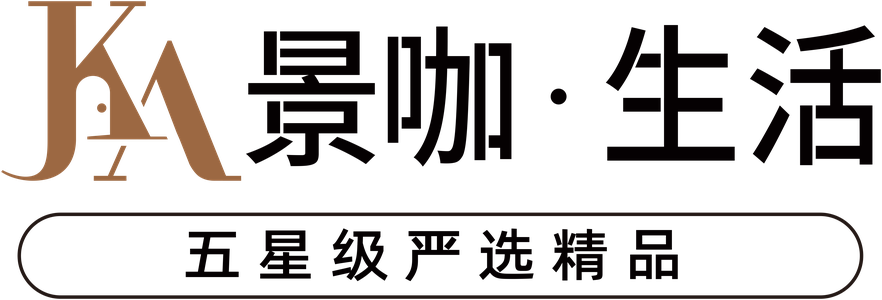 景咖·生活 五星级严选精品 logo