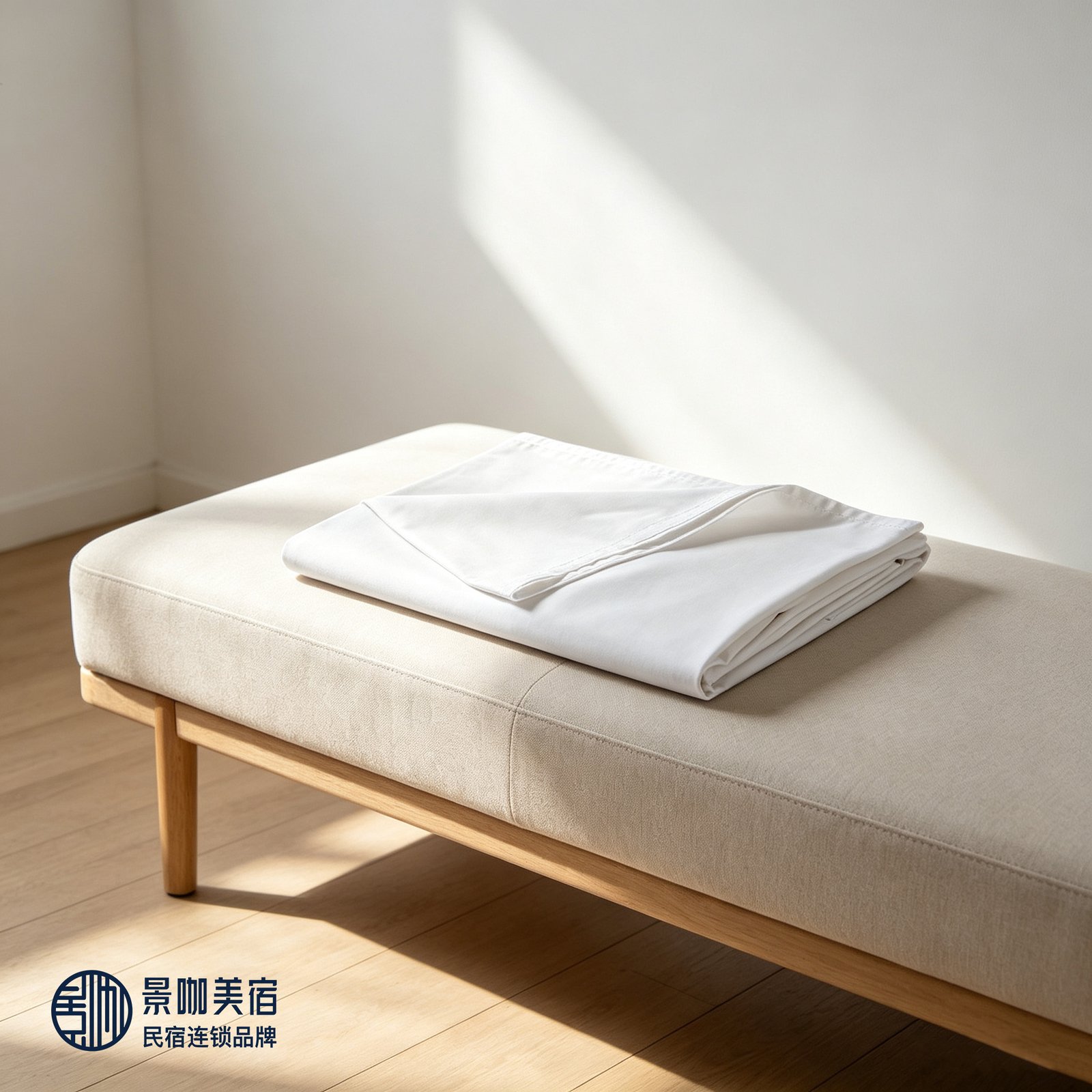 景咖生活床尾凳与盖毯 - 软装美学起居氛围