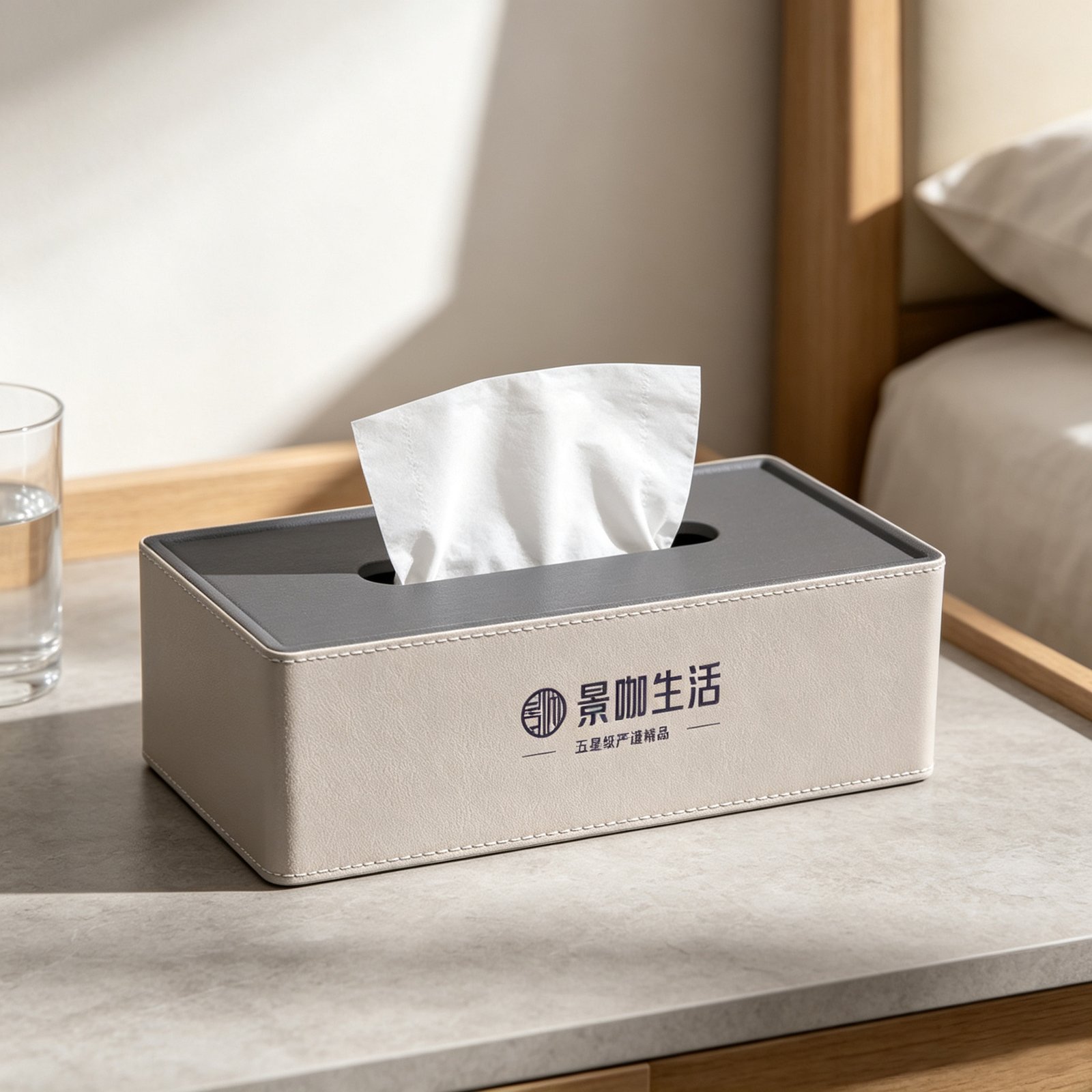 景咖生活五星级严选精品纸巾盒 - 自有品牌