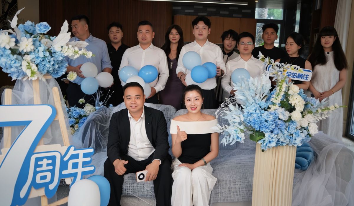 景咖美宿7周年直播活动团队合影